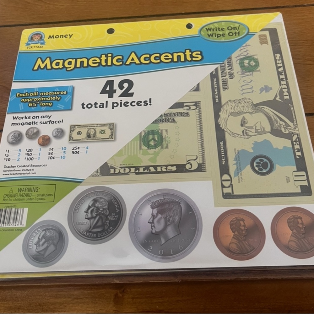 Magnetic Money 42 pieces NWT